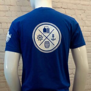 Men's Back Logo T-Shirt Royal Blue